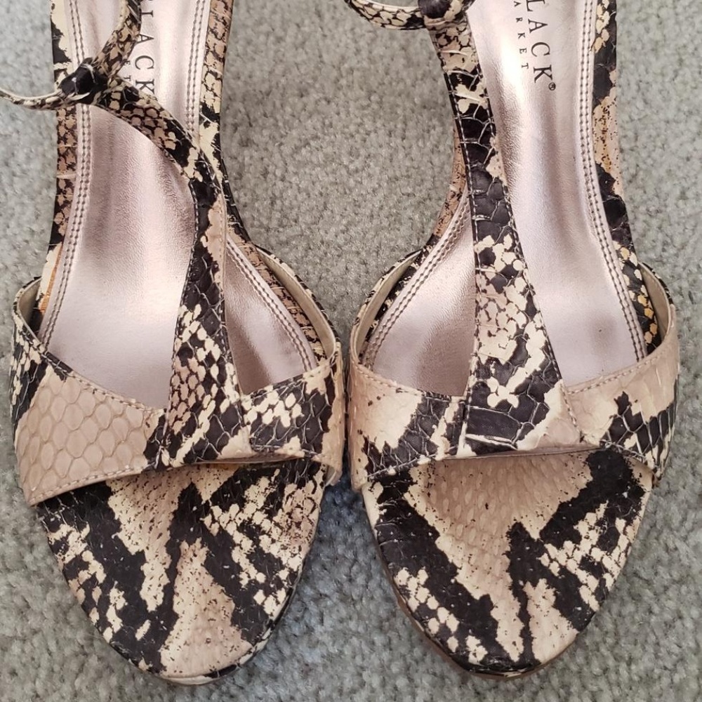 WH | BM Ankle Snake heels